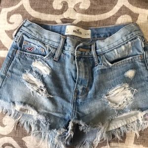 Hollister jean shorts